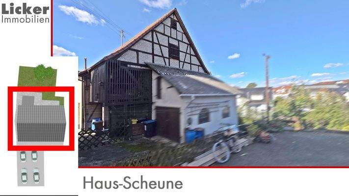 Haus-Scheune