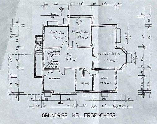 Grundriss  Kellergeschoss