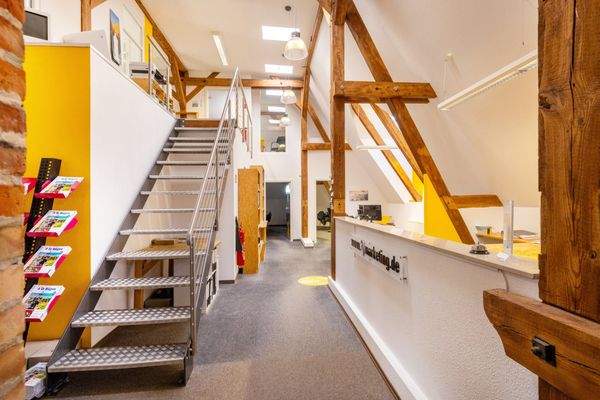 Büroräume im Dachgeschoss