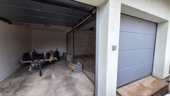 Komfortabler Stellplatz in der Einzelgarage