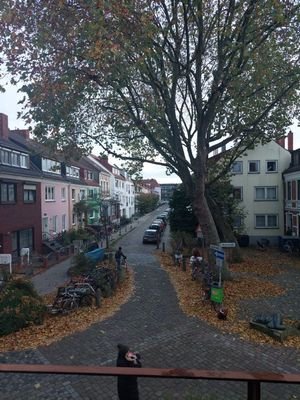 Ausblick vom Balkon