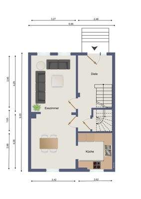 Grundriss Erdgeschoss