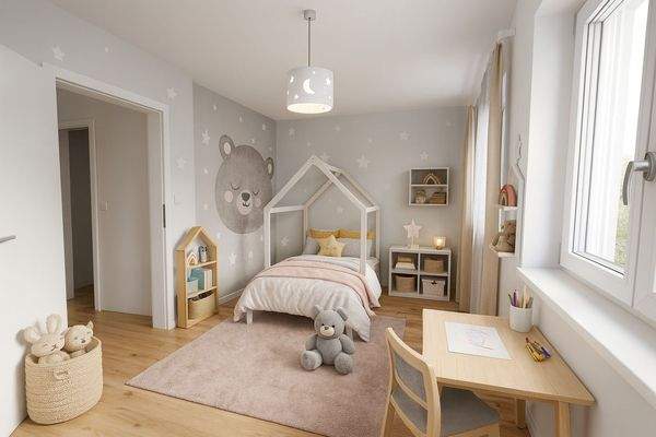 Innenvisualisierung Kinderzimmer