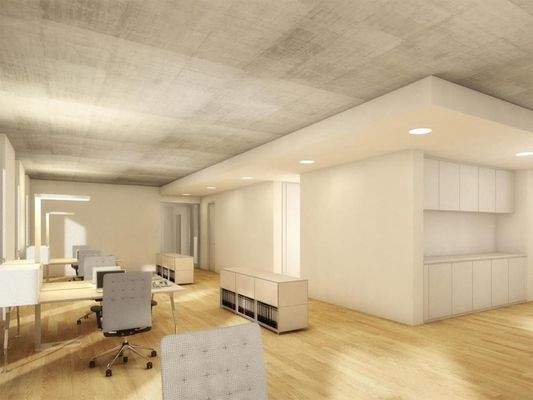 offenes Großraumbüro Visu.