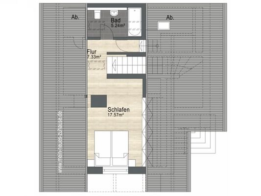 Grundriss Dachgeschoss