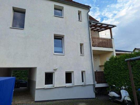 K800_Rückfassade mit Balkonen 2