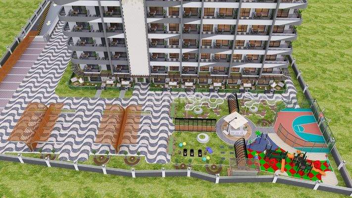 Sea-Front Apartments with Private Beach in Lefke North Cyprus