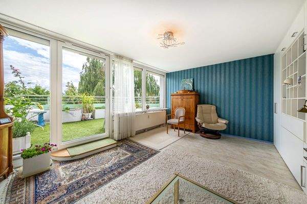 Wohn- und Schlafzimmer