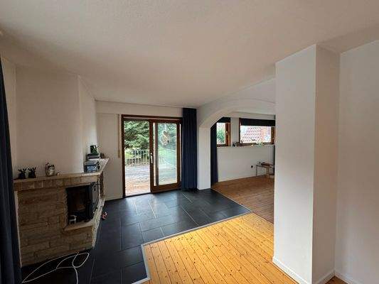 Blick auf den Balkon