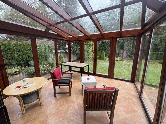 ...beheizbaren Wintergarten