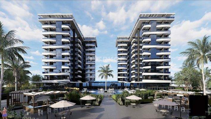 Apartments with Extensive Facilities Close to Sea in Alanya