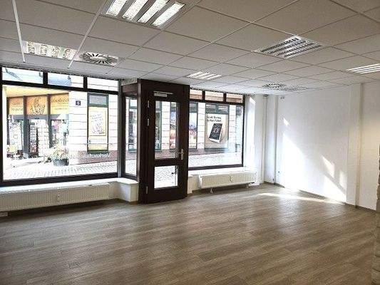 Schaufensterfront innen