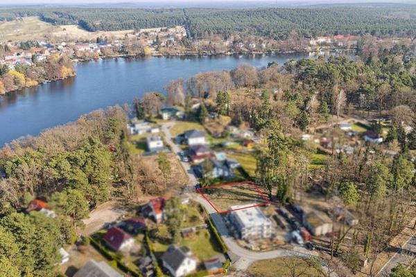 Blick auf die Community mit eingezeichnetem