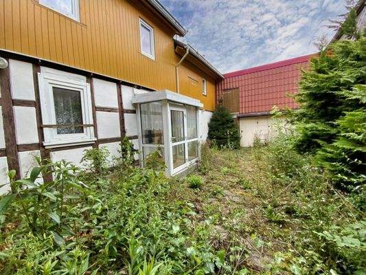 Geschützter Innenhof