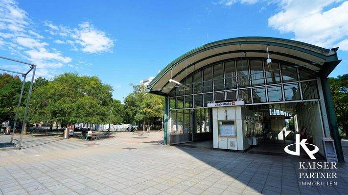 Umgebung - U6-Station Jägerstraße