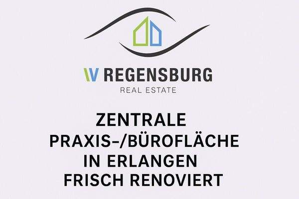 Zentrale Praxis-_Bürofläche in Erlangen