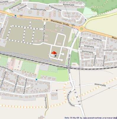 Lageplan Kapellenbach-Ost