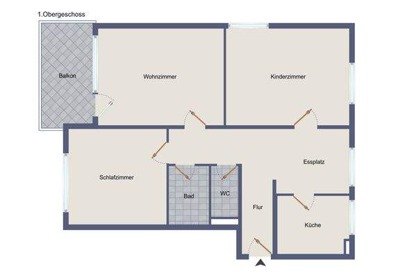 Grundriss-Illustration