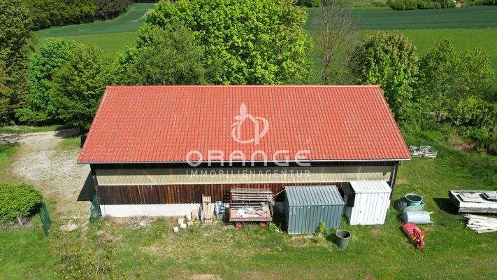 Luftansicht m. Halle