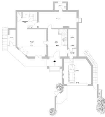 Grundriss Eingangsbereich