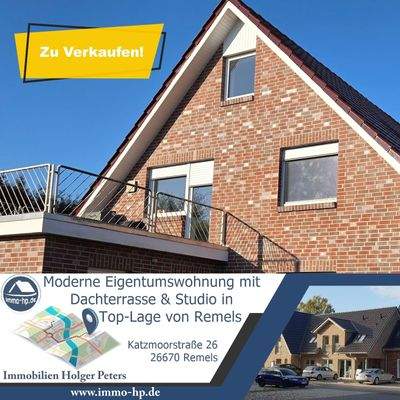 Eigentumswohnung mit Dachterrasse &amp; Studio