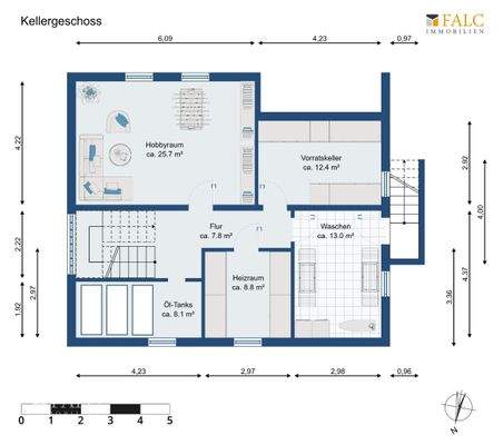 Grundriss Kellergeschoss