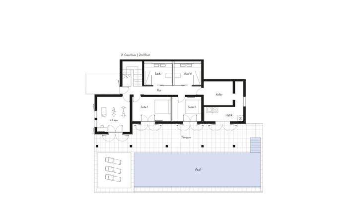 Floor plan lower floor 