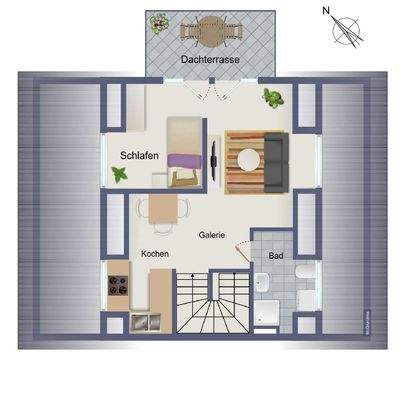 Grundriss Ebene 2 / GG