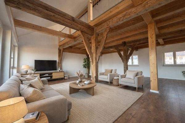 Visualiesierung Wohn & Essbereich