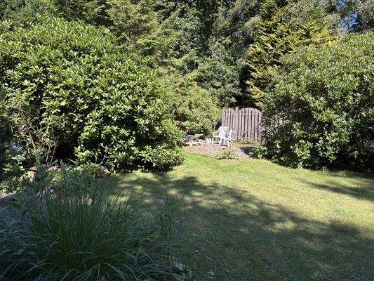 hinterer Teil des Hauses