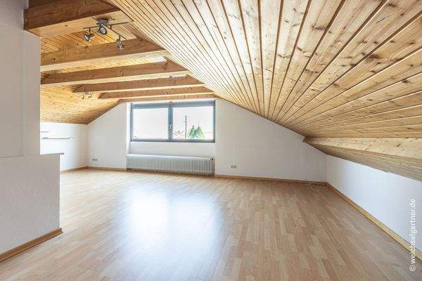 Ausgebautes Dachgeschoss