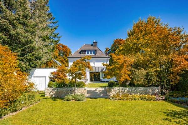 Professionell angelegter Garten