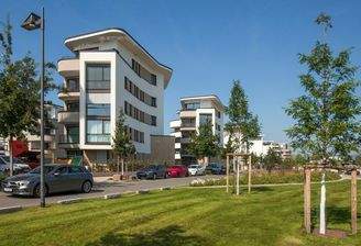 Blue Note - Blick vom Park