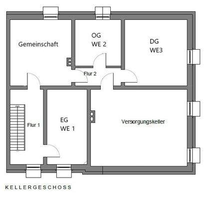 Grundriss Kellergeschoss