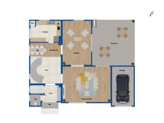 Grundriss Erdgeschoss