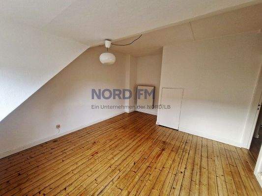 Wohnzimmer im Dachgeschoss