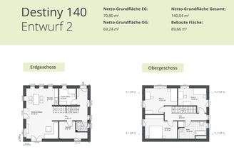 Destiny 140 E2 - Grundrisse