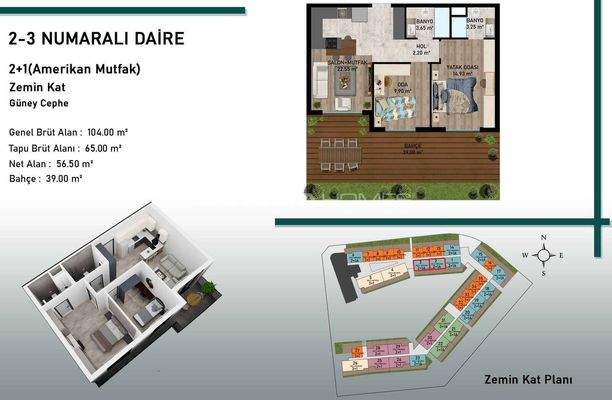 Special Design Sea View Apartments in Antalya Aksu