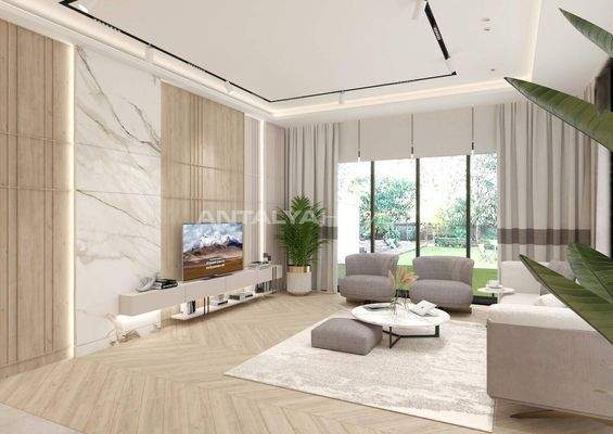 Luxury Villas with Indoor Car Park in Antalya Dosemealti