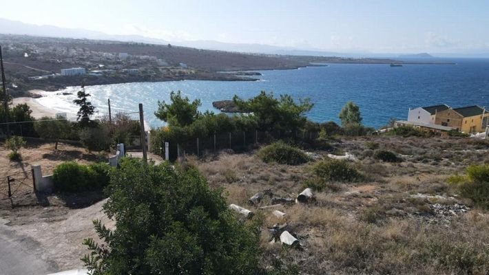 Kreta, Kalathas: Erstklassiges Grundstück zum Verkauf in Kalathas