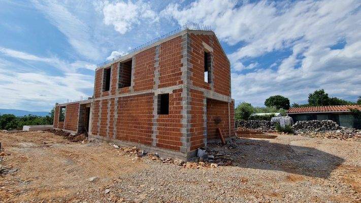 Aussenansicht Rohbau