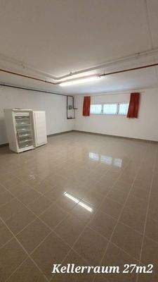 Kellerraum 27m2