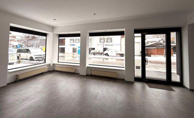 Schaufenster, Eingang zur Bahnhofstraße