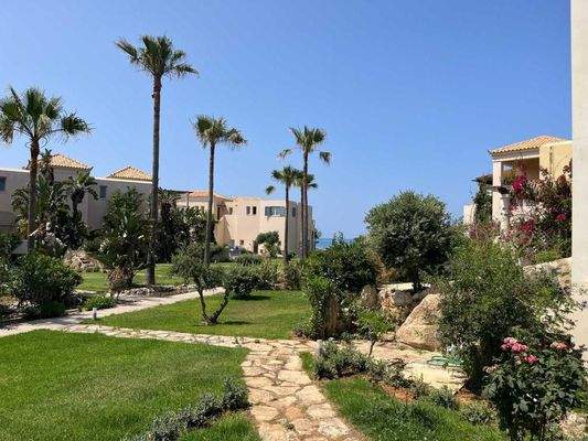 Kreta - Maisonette in einem Strandkomplex in Pirgos Psilonerou bei Chania