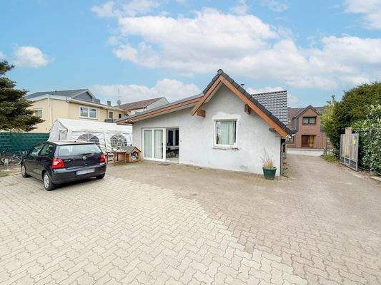 Rückwärtige Hausansicht