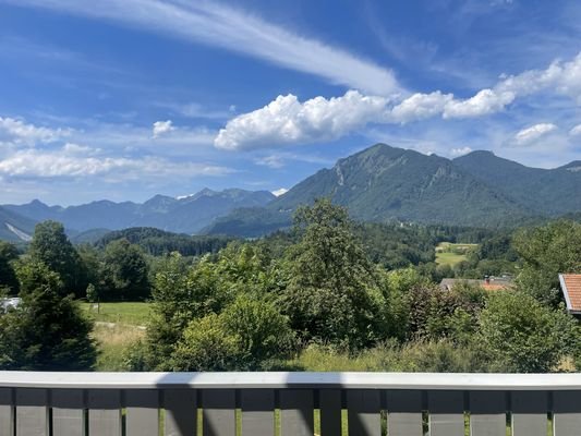 Ausblick über das Achental