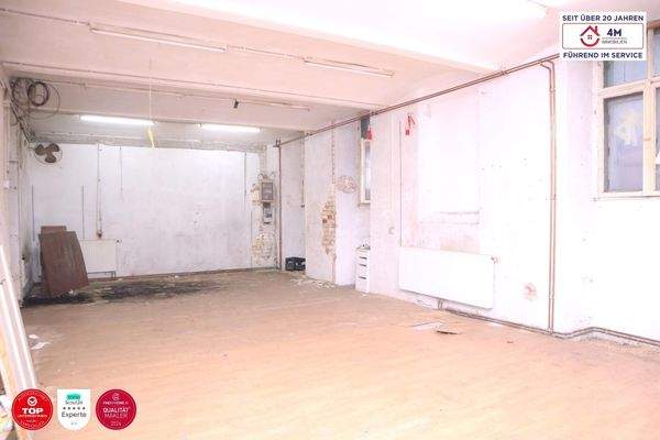 Durchsicht vom Mittelpunkt auf die linke Seite