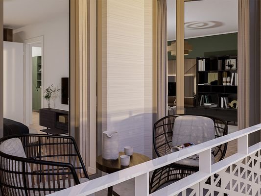 Loggia-Sommerzimmer