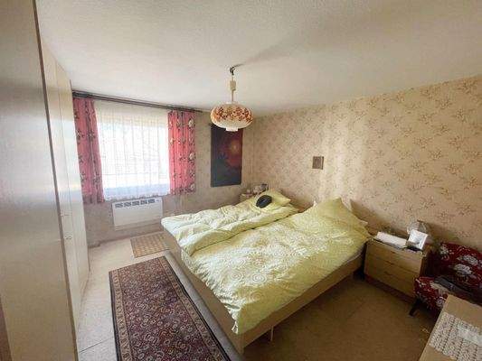 Das Schlafzimmer im UG