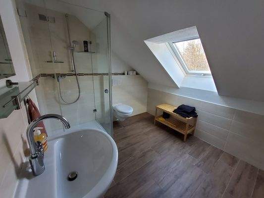 Badezimmer Dachgeschoss